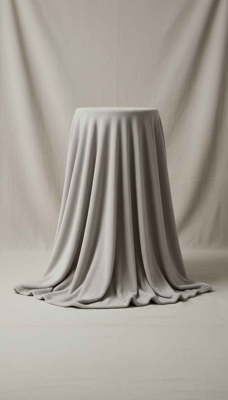 Cloud Grey Ultra-soft Throw Blanket