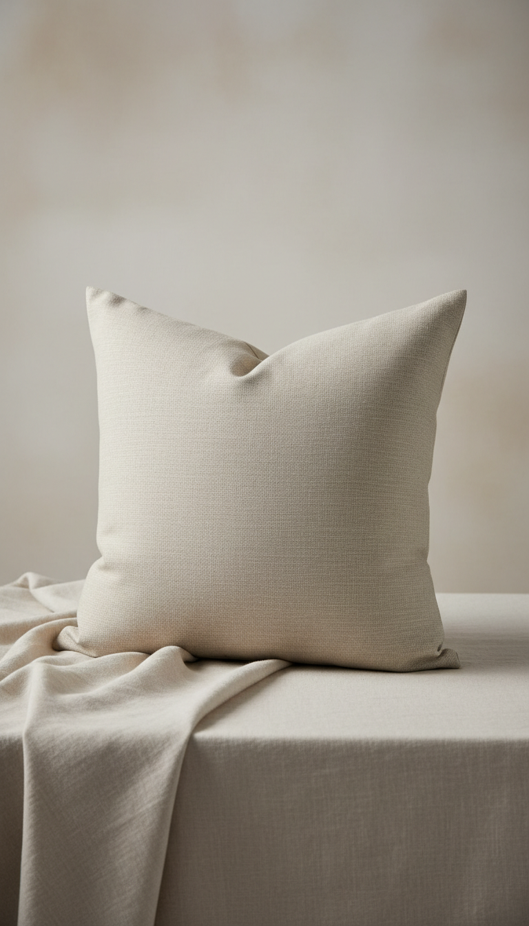 Moss Beige Premium Cushion